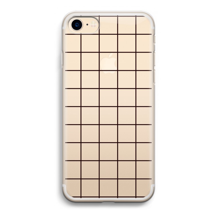 Rooster: iPhone 7 Transparant Hoesje