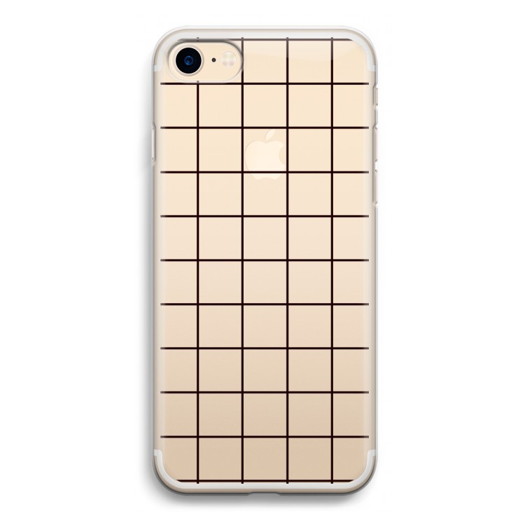 Rooster: iPhone 7 Transparant Hoesje