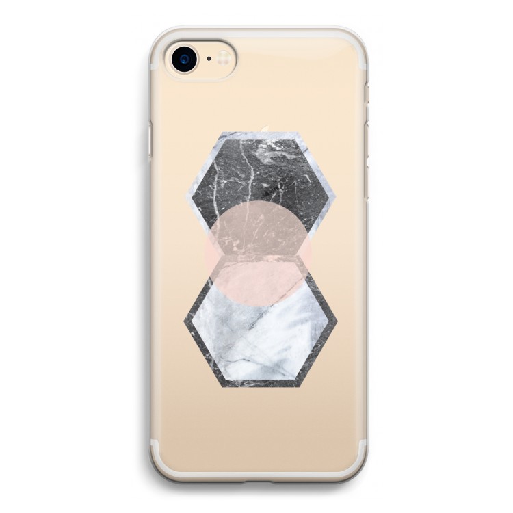 Creatieve toets: iPhone 7 Transparant Hoesje