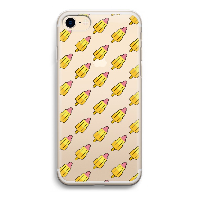 Waterijsjes: iPhone 7 Transparant Hoesje