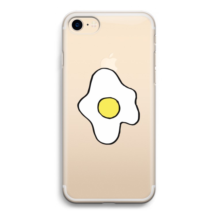 Spiegelei: iPhone 7 Transparant Hoesje