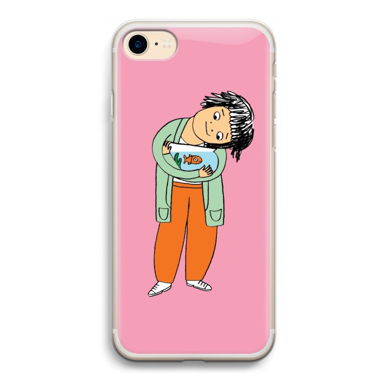 Visknuffel: iPhone 7 Transparant Hoesje