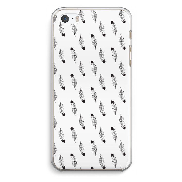 Pluimen: iPhone 5 / 5S / SE Transparant Hoesje