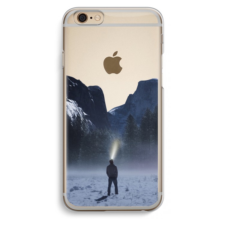 Wanderlust: iPhone 6 / 6S Transparant Hoesje