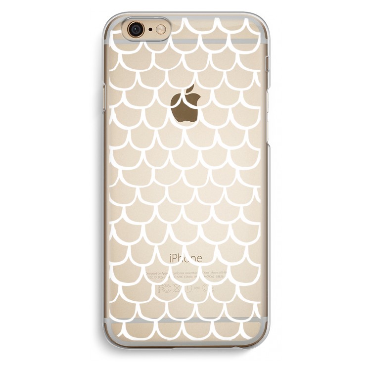 Dakpannetjes: iPhone 6 / 6S Transparant Hoesje