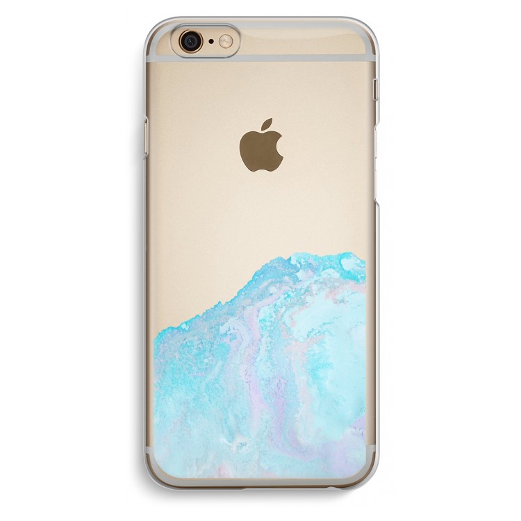 Fantasie pastel: iPhone 6 / 6S Transparant Hoesje