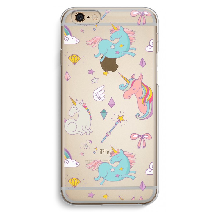 Fantasiewereld: iPhone 6 / 6S Transparant Hoesje