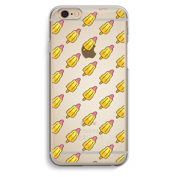 Waterijsjes: iPhone 6 / 6S Transparant Hoesje