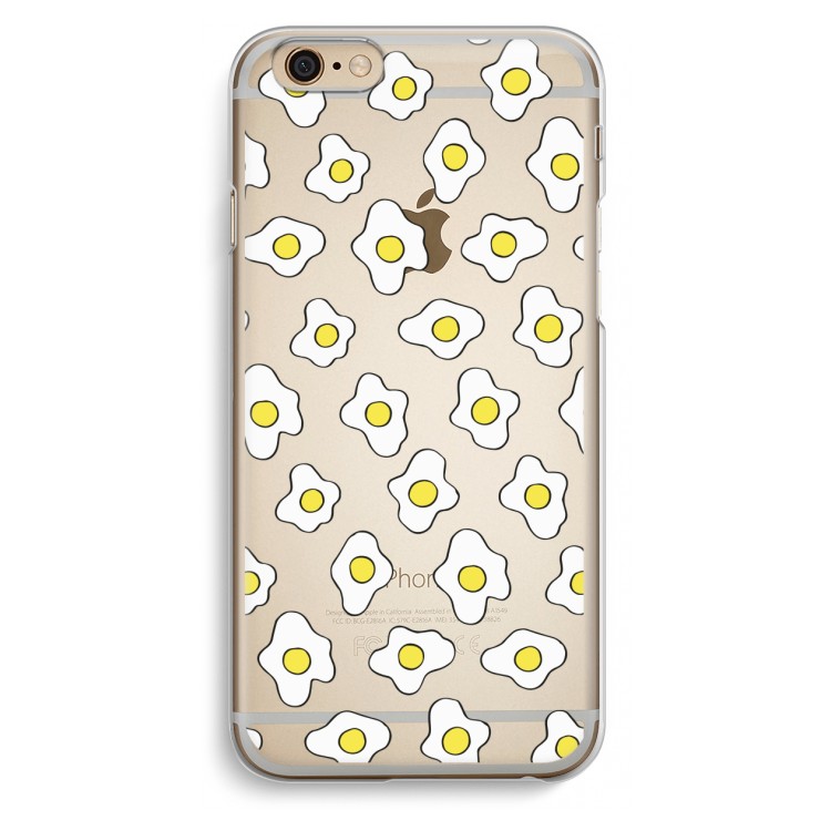 Spiegeleitjes: iPhone 6 / 6S Transparant Hoesje