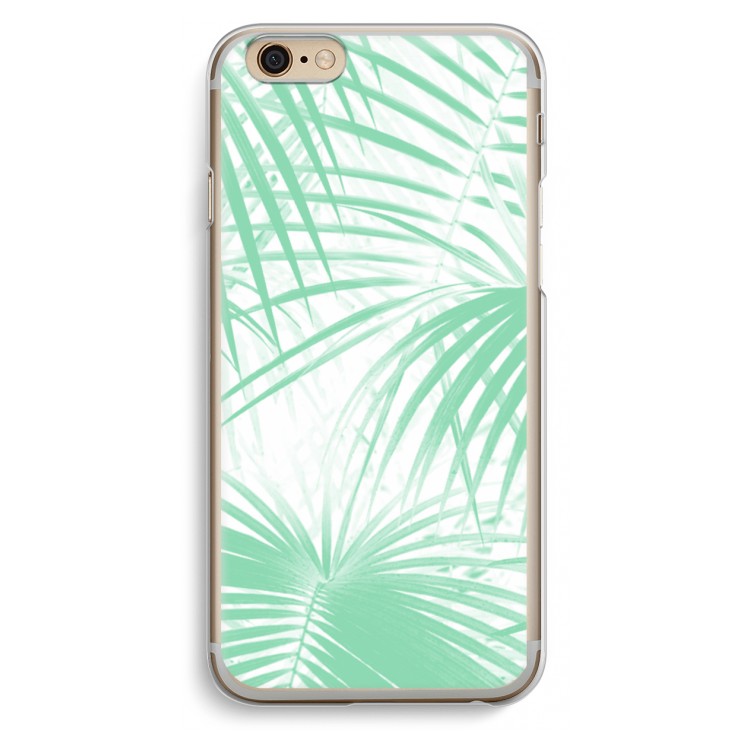 Palmbladeren: iPhone 6 / 6S Transparant Hoesje