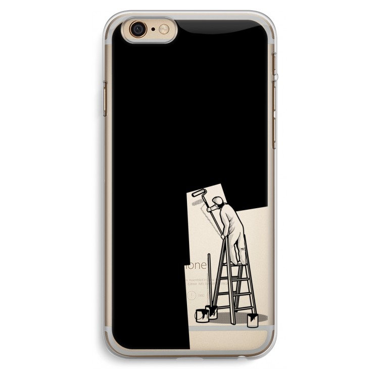 Musketon Painter: iPhone 6 Plus / 6S Plus Transparant Hoesje