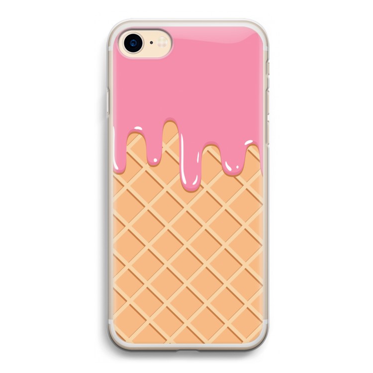 Ice cream: iPhone 7 Transparant Hoesje