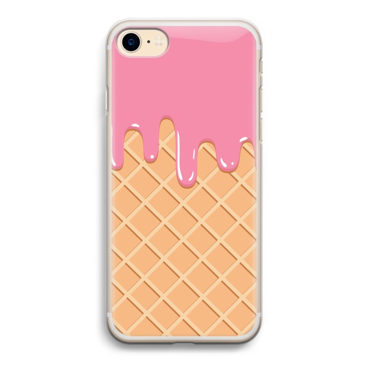 Ice cream: iPhone 7 Transparant Hoesje
