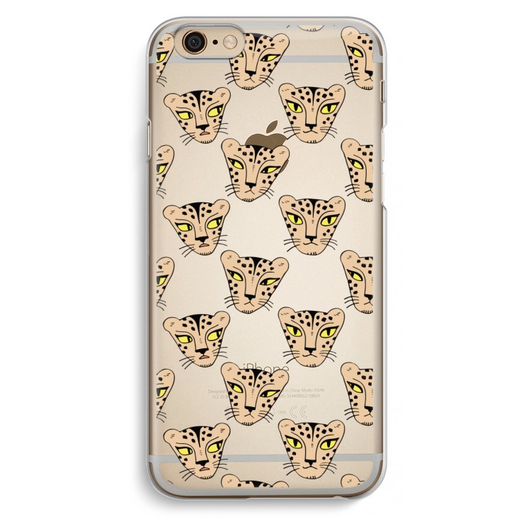 Tijger: iPhone 6 / 6S Transparant Hoesje