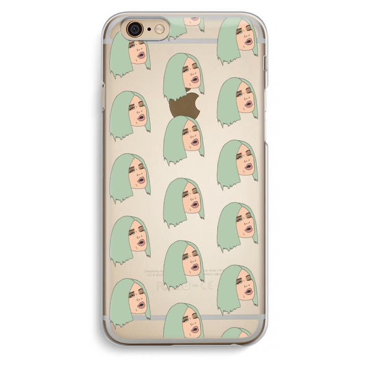 King Kylie: iPhone 6 / 6S Transparant Hoesje