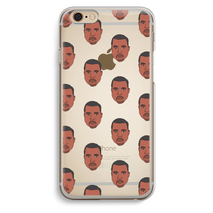 Kanye Call Me?: iPhone 6 / 6S Transparant Hoesje