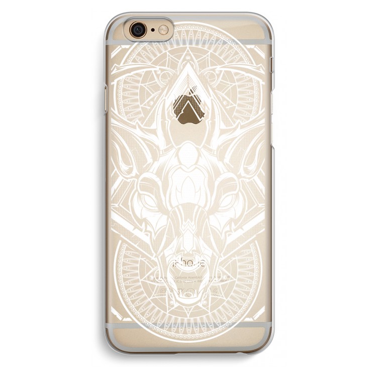 Oh Deer: iPhone 6 / 6S Transparant Hoesje