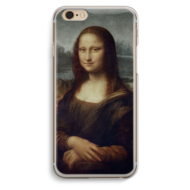 Mona Lisa: iPhone 6 / 6S Transparant Hoesje