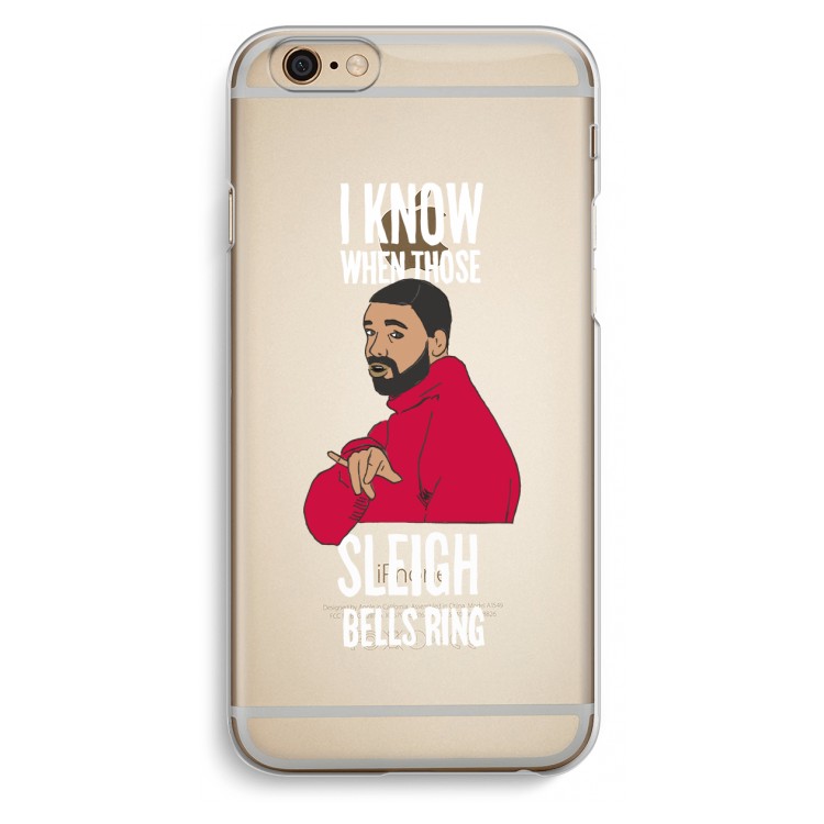 Sleigh Bells Ring: iPhone 6 / 6S Transparant Hoesje