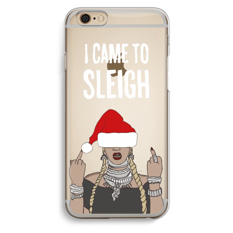 Came To Sleigh: iPhone 6 / 6S Transparant Hoesje