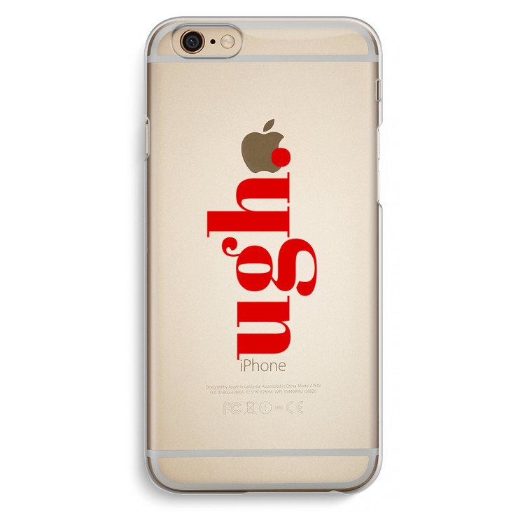 Ugh: iPhone 6 / 6S Transparant Hoesje