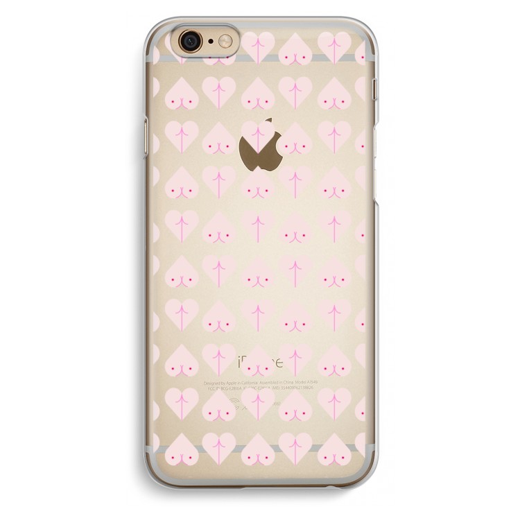 Ass 'n Titties: iPhone 6 / 6S Transparant Hoesje