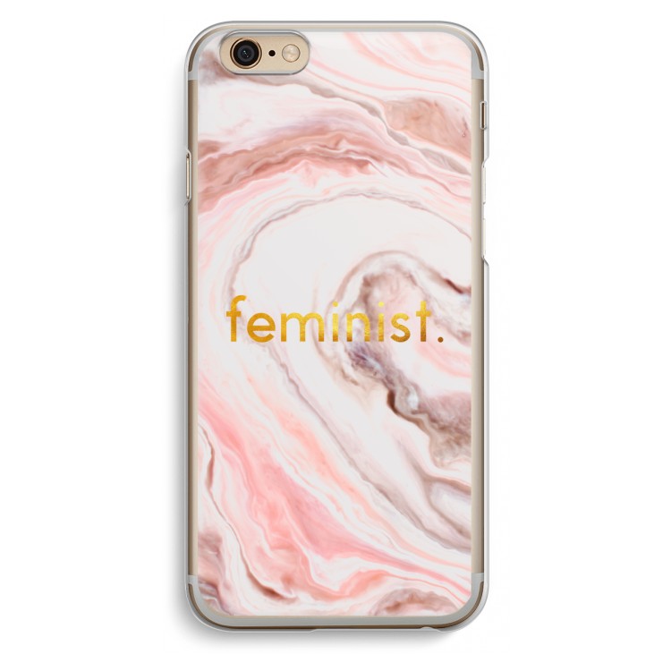 Feminist: iPhone 6 / 6S Transparant Hoesje