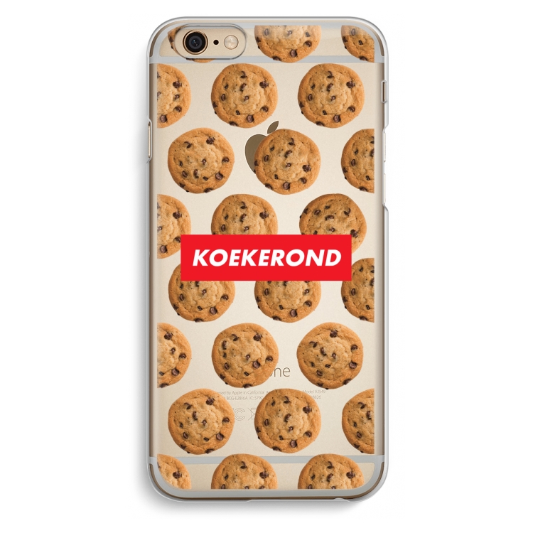 Koekerond: iPhone 6 / 6S Transparant Hoesje