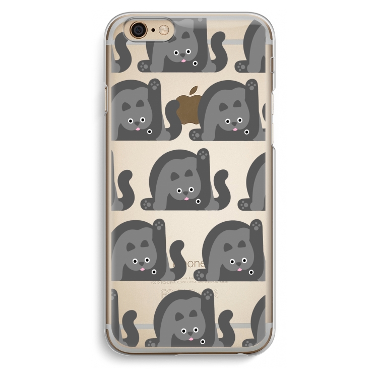 Cats: iPhone 6 / 6S Transparant Hoesje