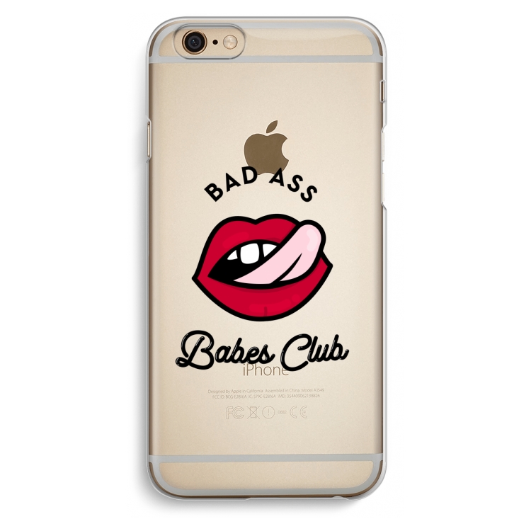 Badass Babes Club: iPhone 6 / 6S Transparant Hoesje