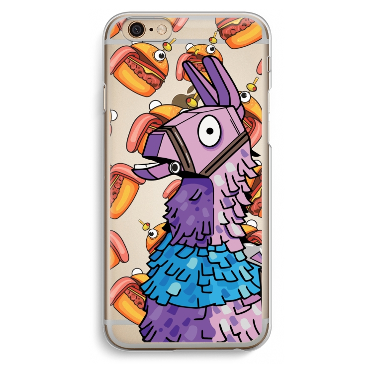 Loot Burger: iPhone 6 / 6S Transparant Hoesje