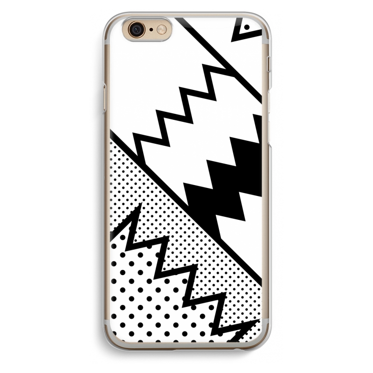 Pop Art #5: iPhone 6 / 6S Transparant Hoesje
