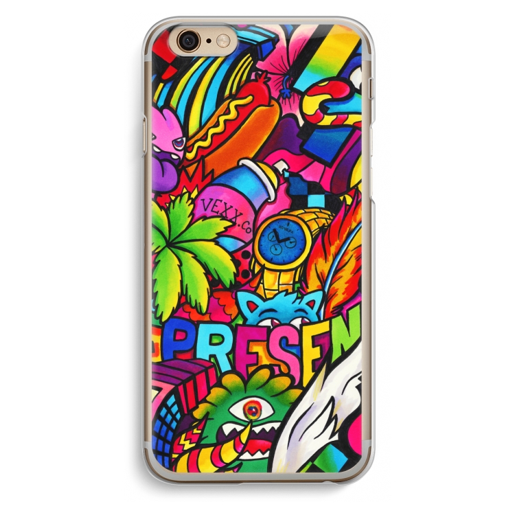 Represent: iPhone 6 / 6S Transparant Hoesje