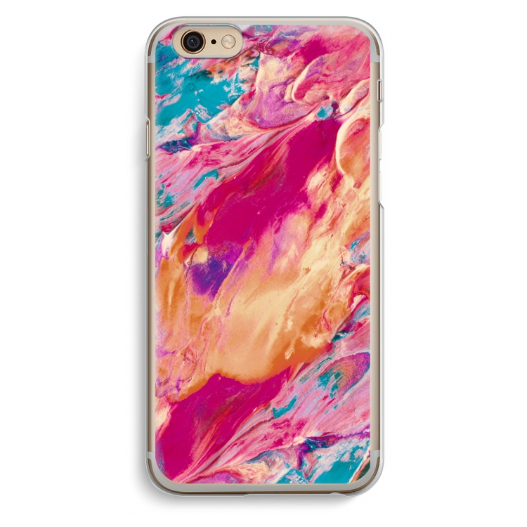 Pastel Echoes: iPhone 6 / 6S Transparant Hoesje