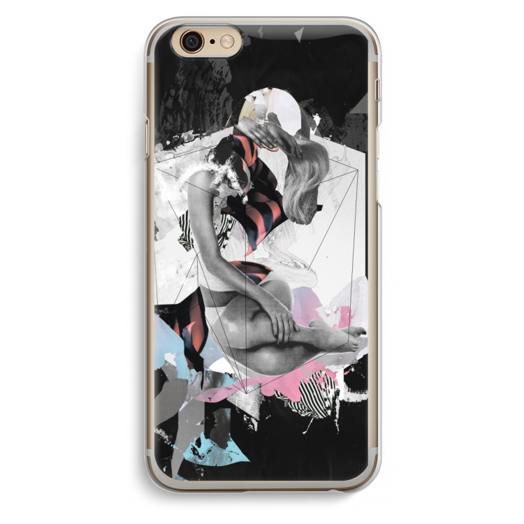 Camouflage de sommeil: iPhone 6 / 6S Transparant Hoesje