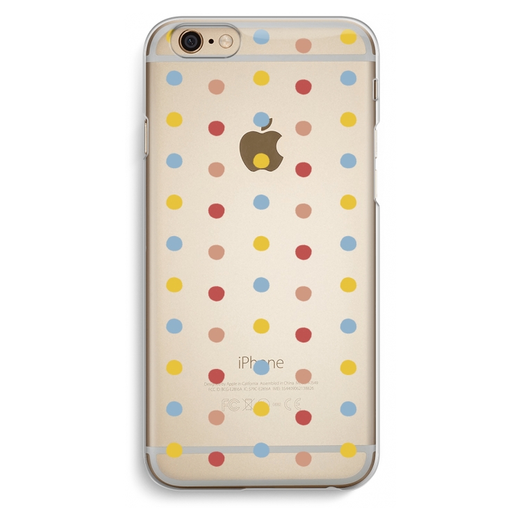 Bollen: iPhone 6 / 6S Transparant Hoesje
