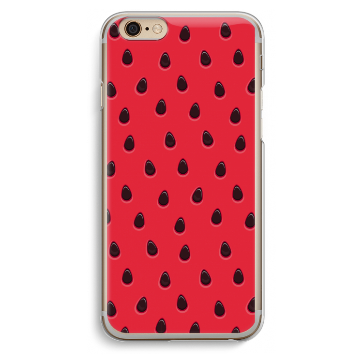 Watermelon: iPhone 6 / 6S Transparant Hoesje