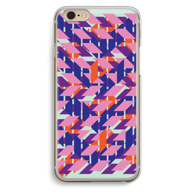 Skew Blush 3: iPhone 6 / 6S Transparant Hoesje