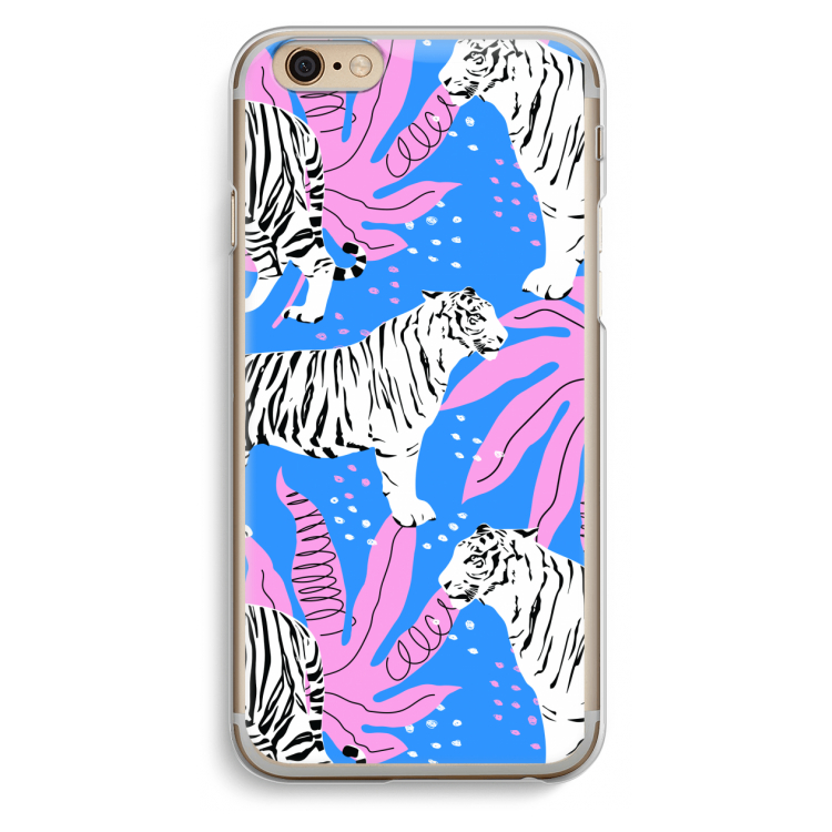 Tijger: iPhone 6 / 6S Transparant Hoesje