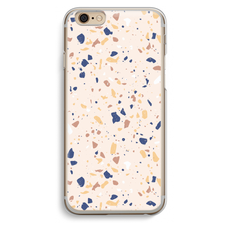 Terrazzo N°23: iPhone 6 / 6S Transparant Hoesje