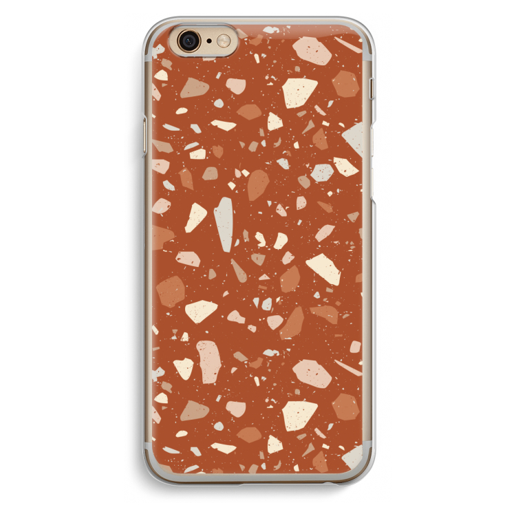 Terrazzo N°22: iPhone 6 / 6S Transparant Hoesje