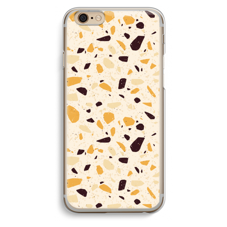 Terrazzo N°13: iPhone 6 / 6S Transparant Hoesje