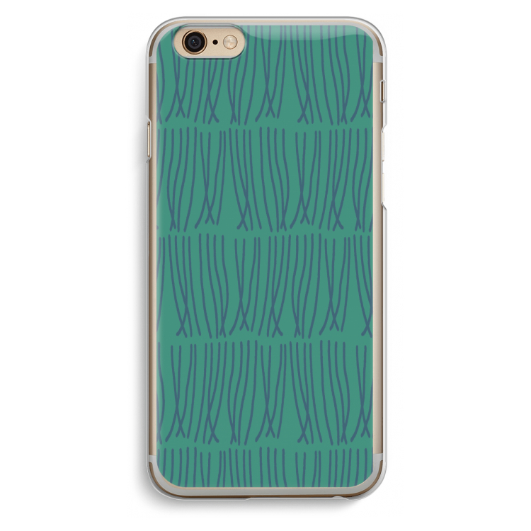 Swirls: iPhone 6 / 6S Transparant Hoesje