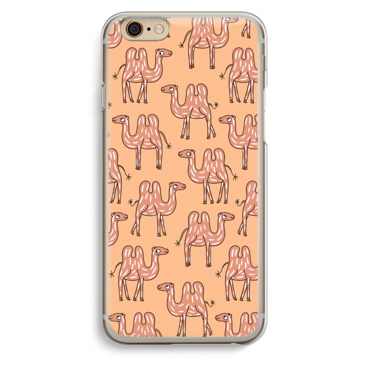 Kameel: iPhone 6 / 6S Transparant Hoesje