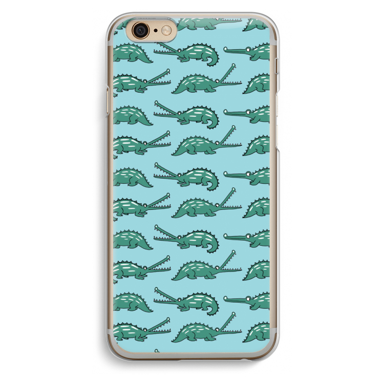 Kroko: iPhone 6 / 6S Transparant Hoesje
