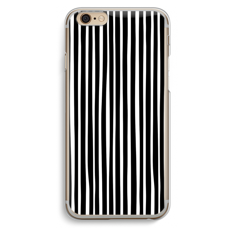 Stripes: iPhone 6 / 6S Transparant Hoesje
