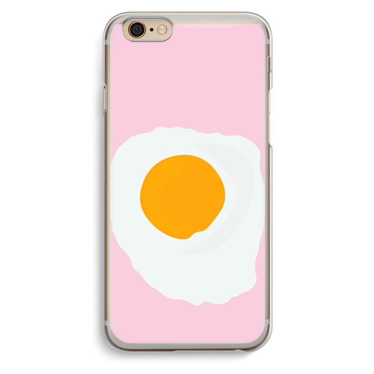 Sunny side up: iPhone 6 / 6S Transparant Hoesje