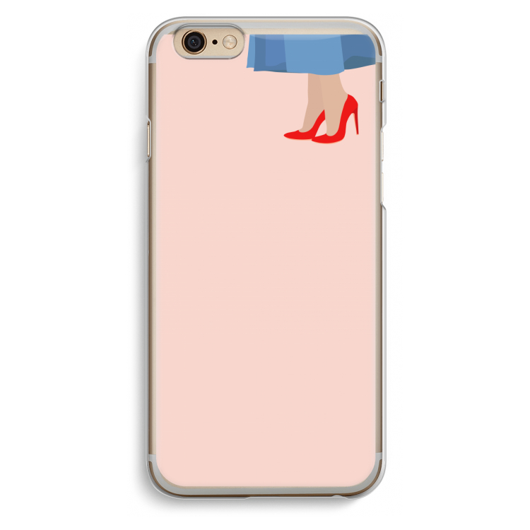 High heels: iPhone 6 / 6S Transparant Hoesje