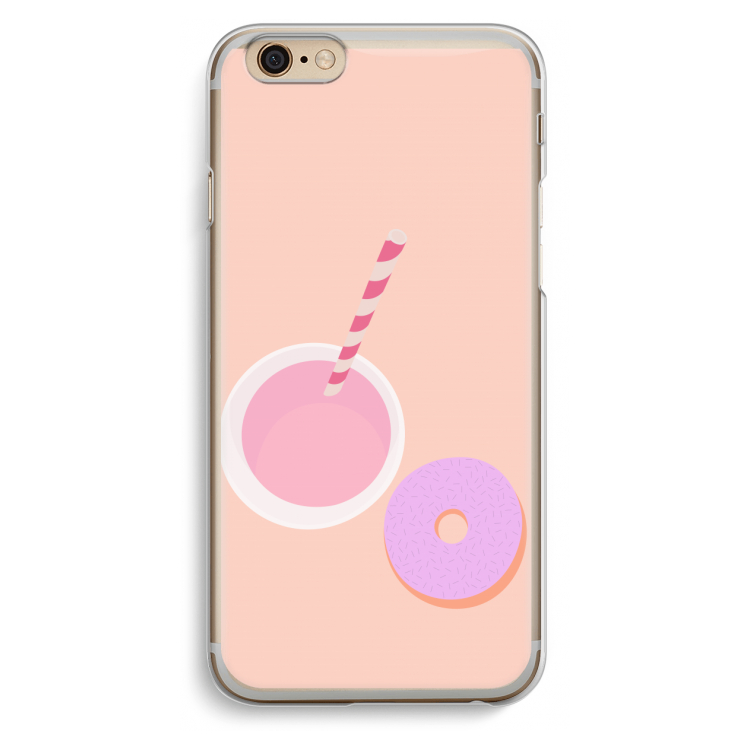Donut: iPhone 6 / 6S Transparant Hoesje