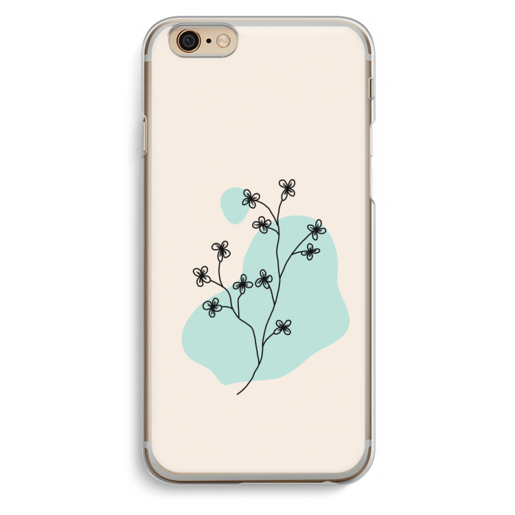 Love your petals: iPhone 6 / 6S Transparant Hoesje